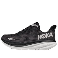 HOKA ONE ONE Clifton 9 2E Wide 'Negro Blanco'